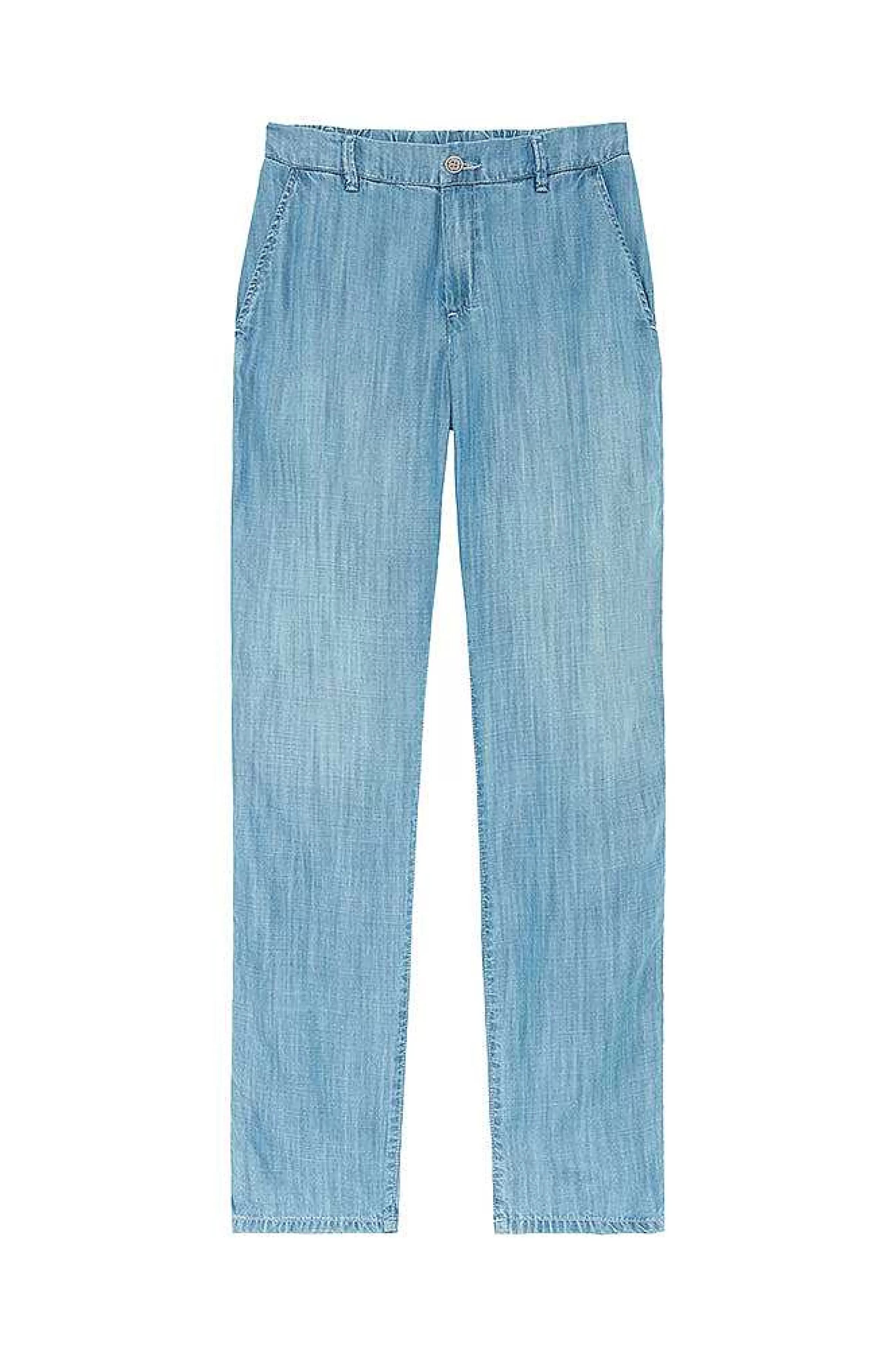 Bukser*Five Jeans 698 Nelly Fluid Bukser Bla