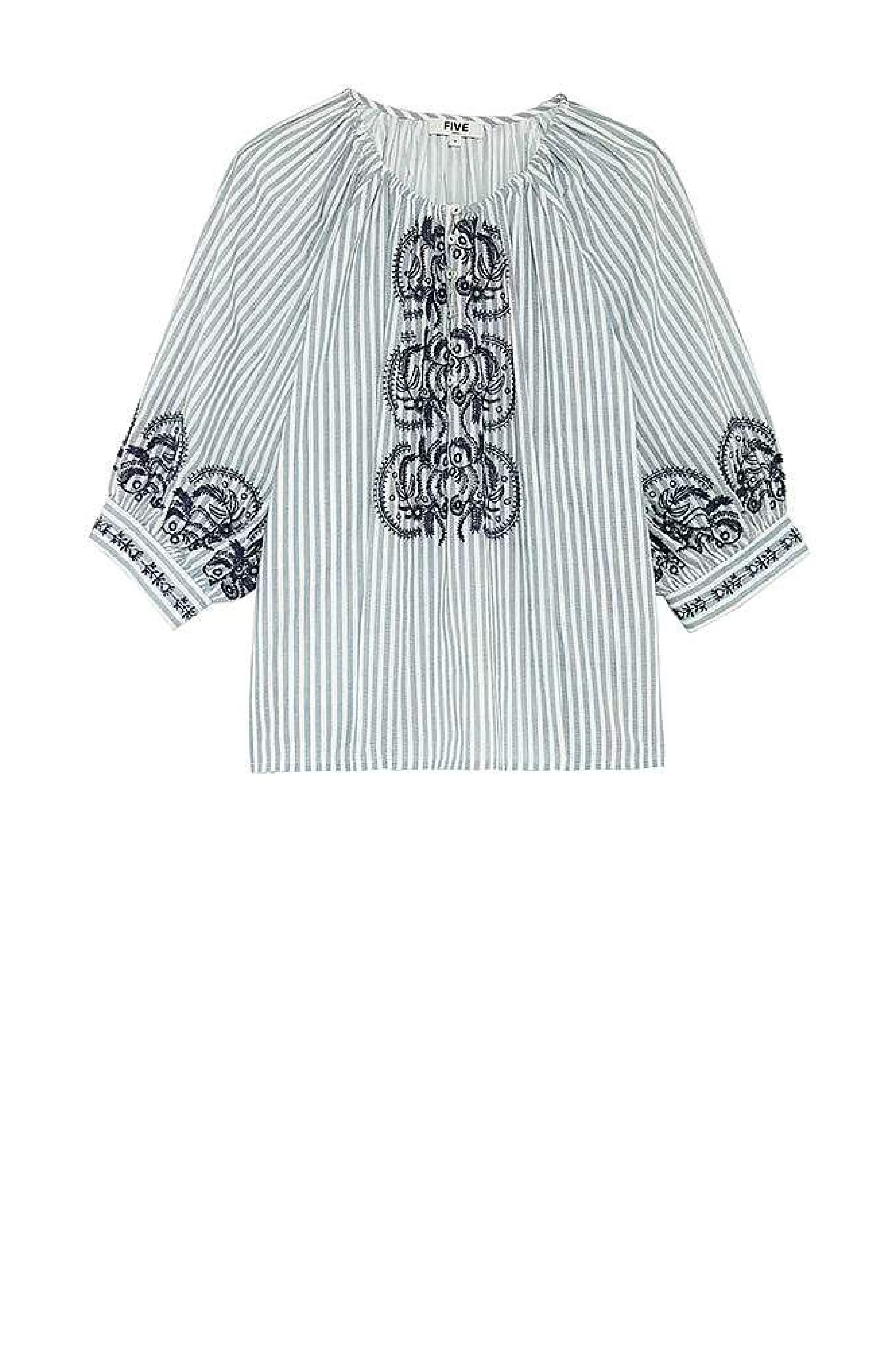Skjorter Og Bluser*Five Jeans Bia Bluse Bla