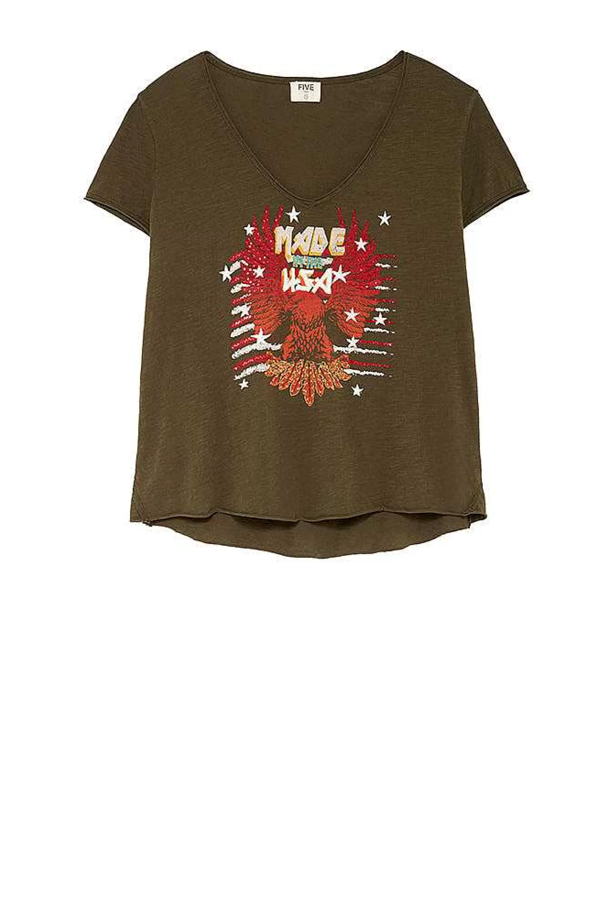 T-Shirts*Five Jeans Eagle T-Shirt