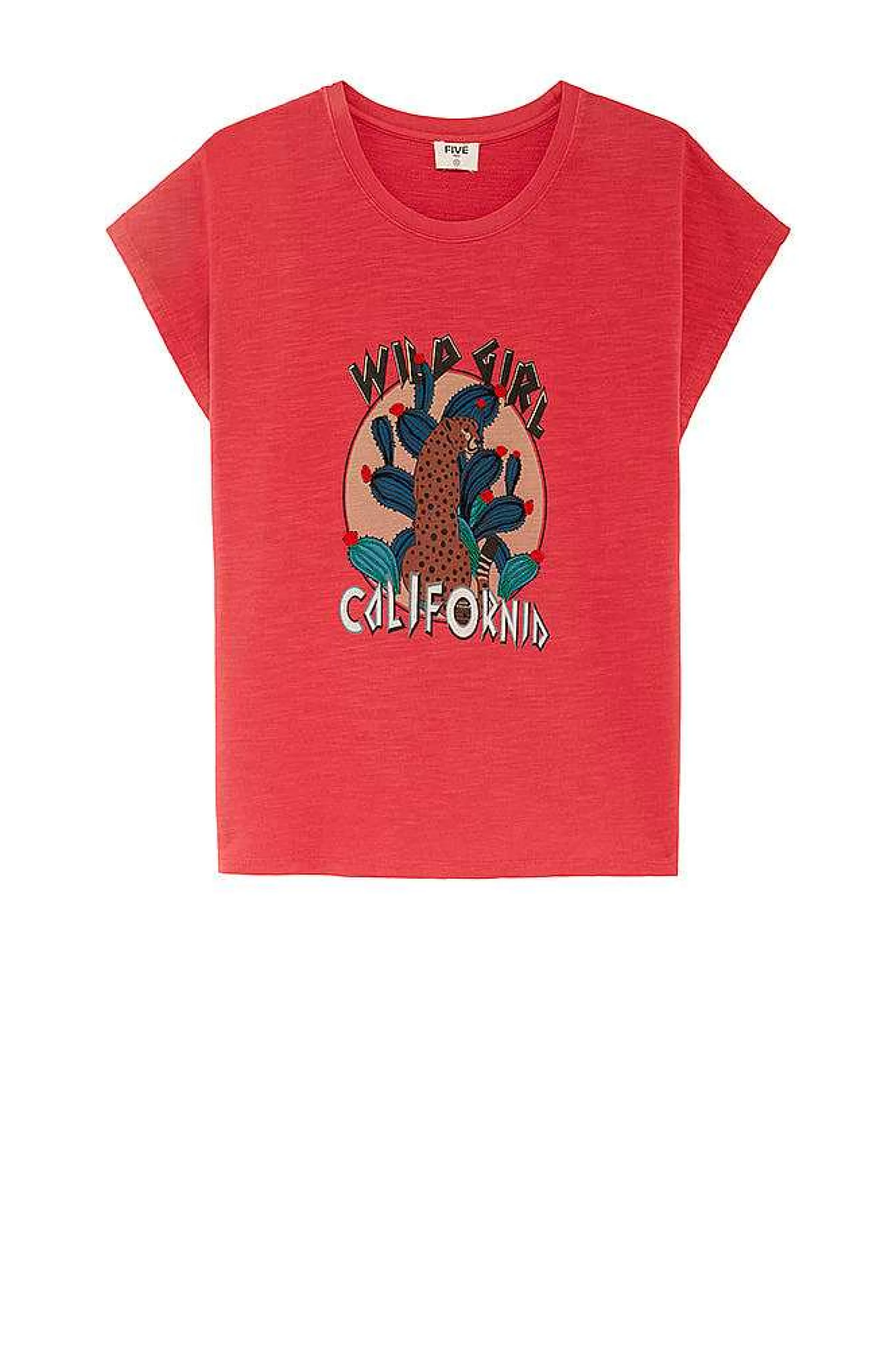 T-Shirts*Five Jeans Vild Pige T-Shirt