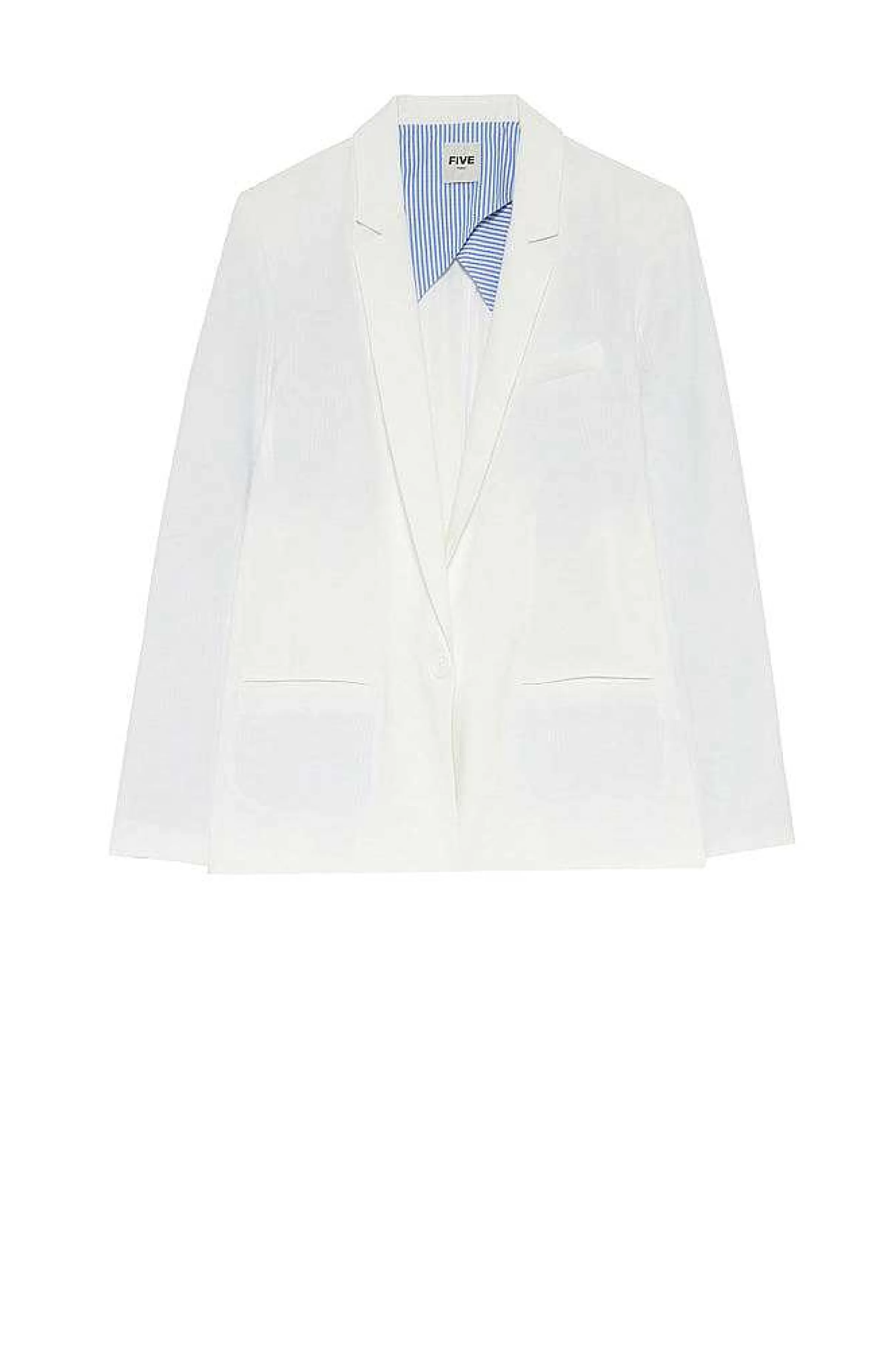 Jakker*Five Jeans Viola Blazer Weis